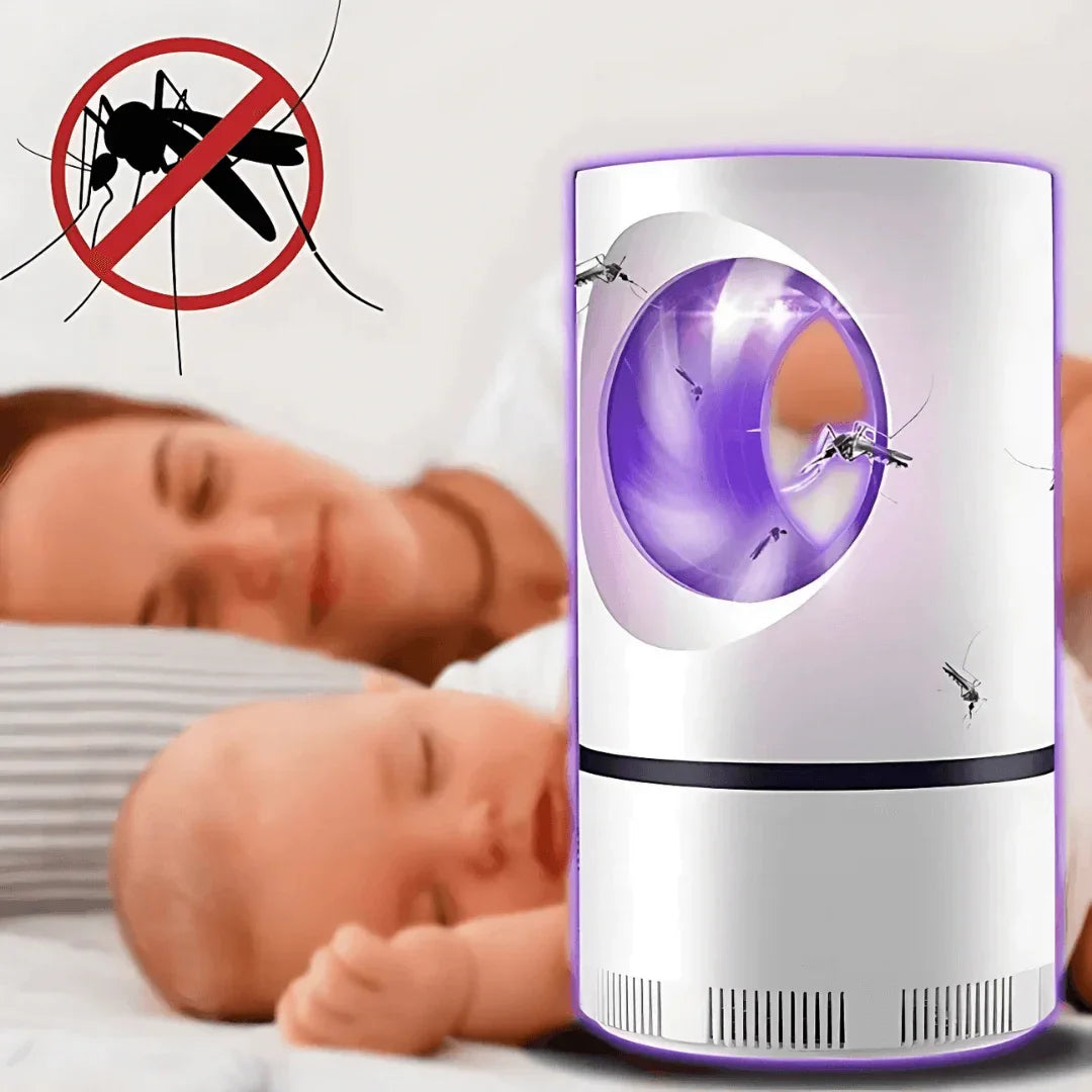 Lámpara Mata Mosquitos USB | Silenciosa, Sin Químicos y 100% Efectiva