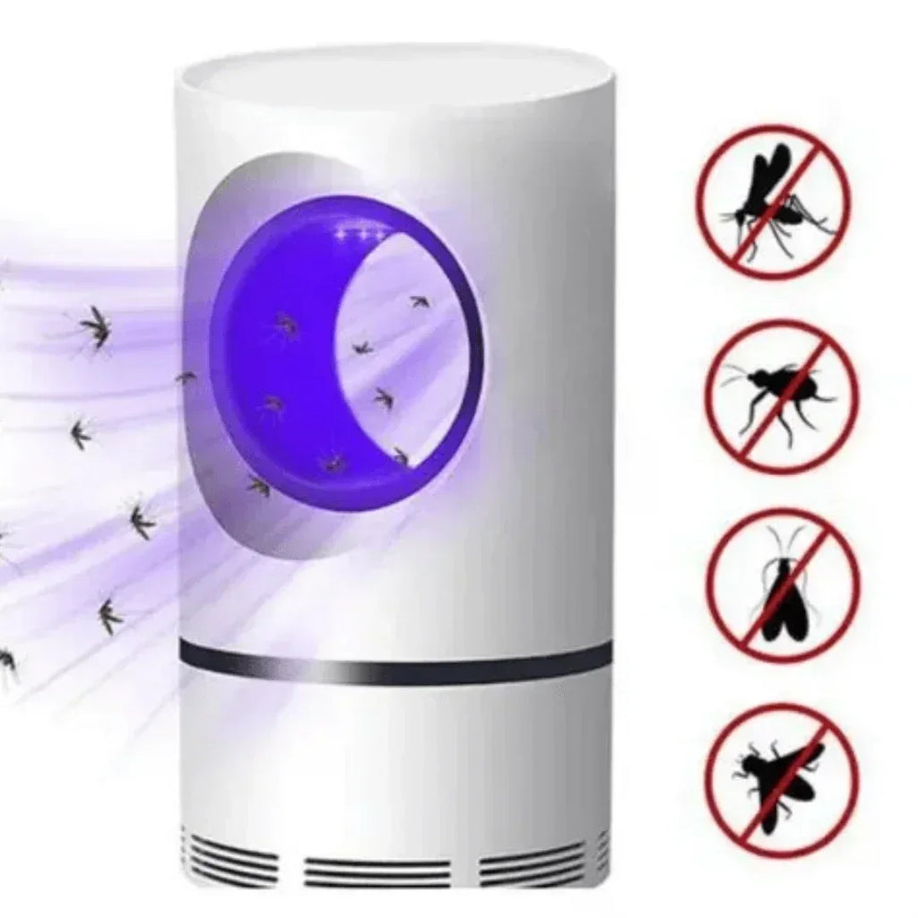 Lámpara Mata Mosquitos USB | Silenciosa, Sin Químicos y 100% Efectiva